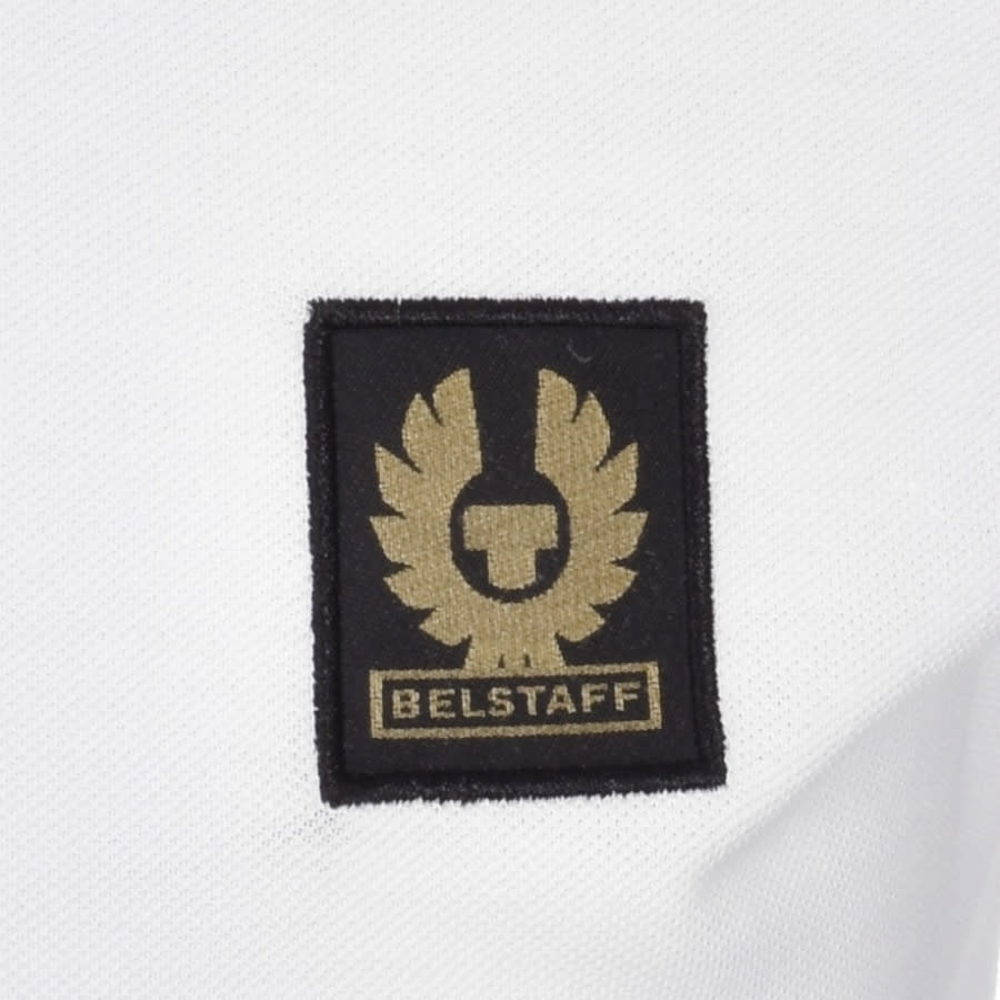 Alternative Image for ProductBelstaff Logo Polo T Shirt White3